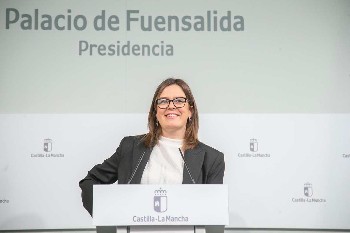 La consejera portavoz del Gobierno de Castilla-La Mancha, Esther Padilla-