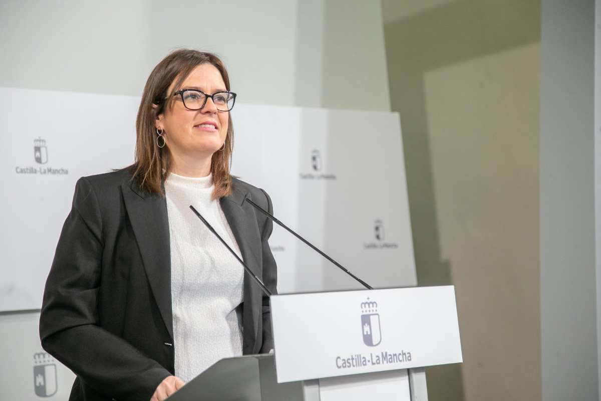 La consejera portavoz del Gobierno de Castilla-La Mancha, Esther Padilla-
