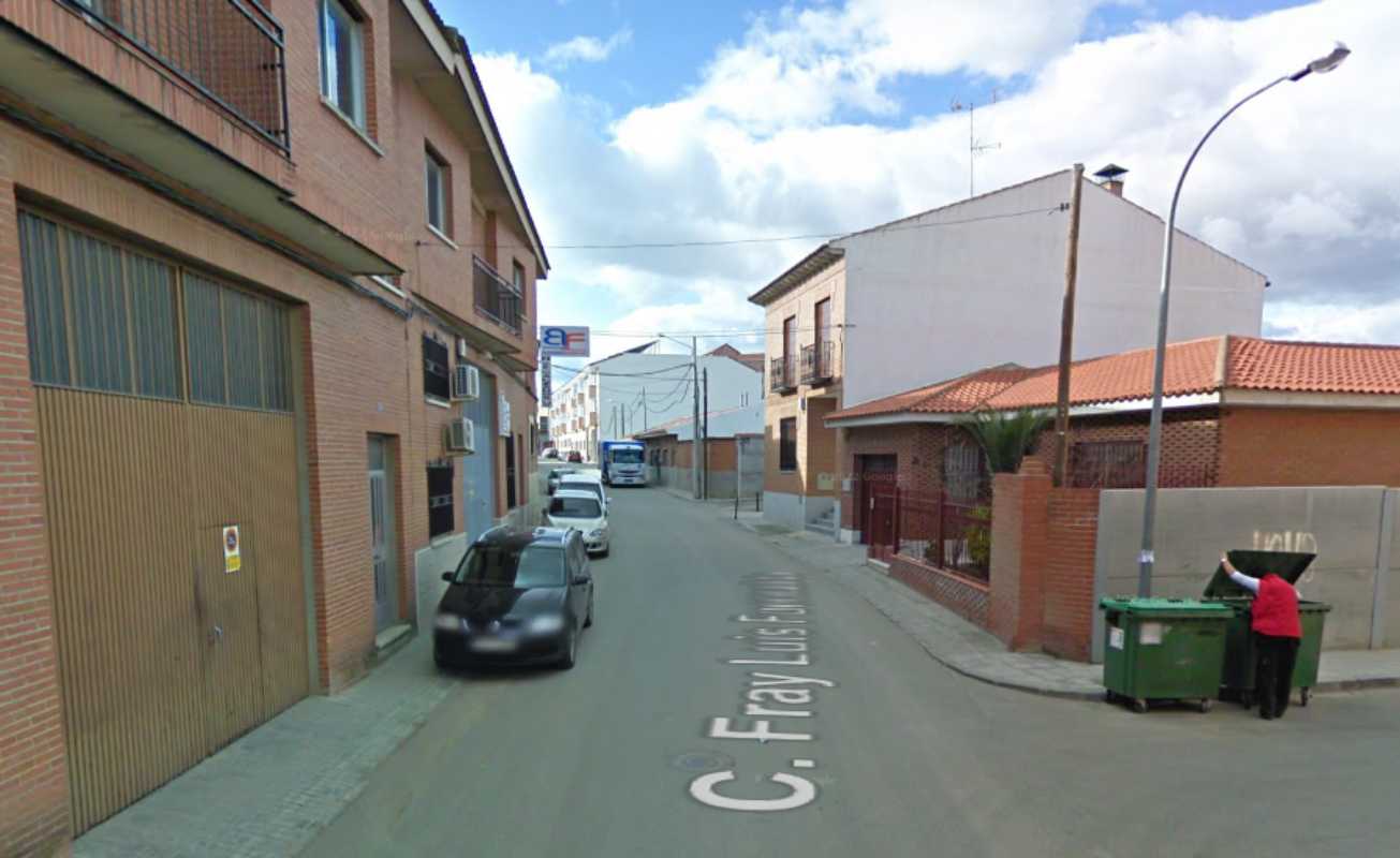 Imagen de la calle Fray Luis, en Fuensalida (Toledo).