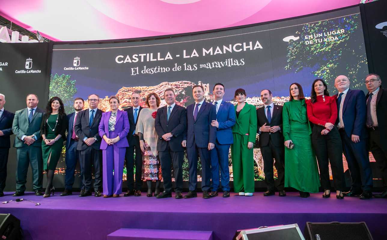 Primer día en Fitur, con la provincia de Albacete como protagonista en el Stand de CLM.