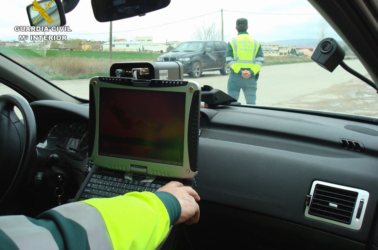 Fotoradar de la Guardia Civil.