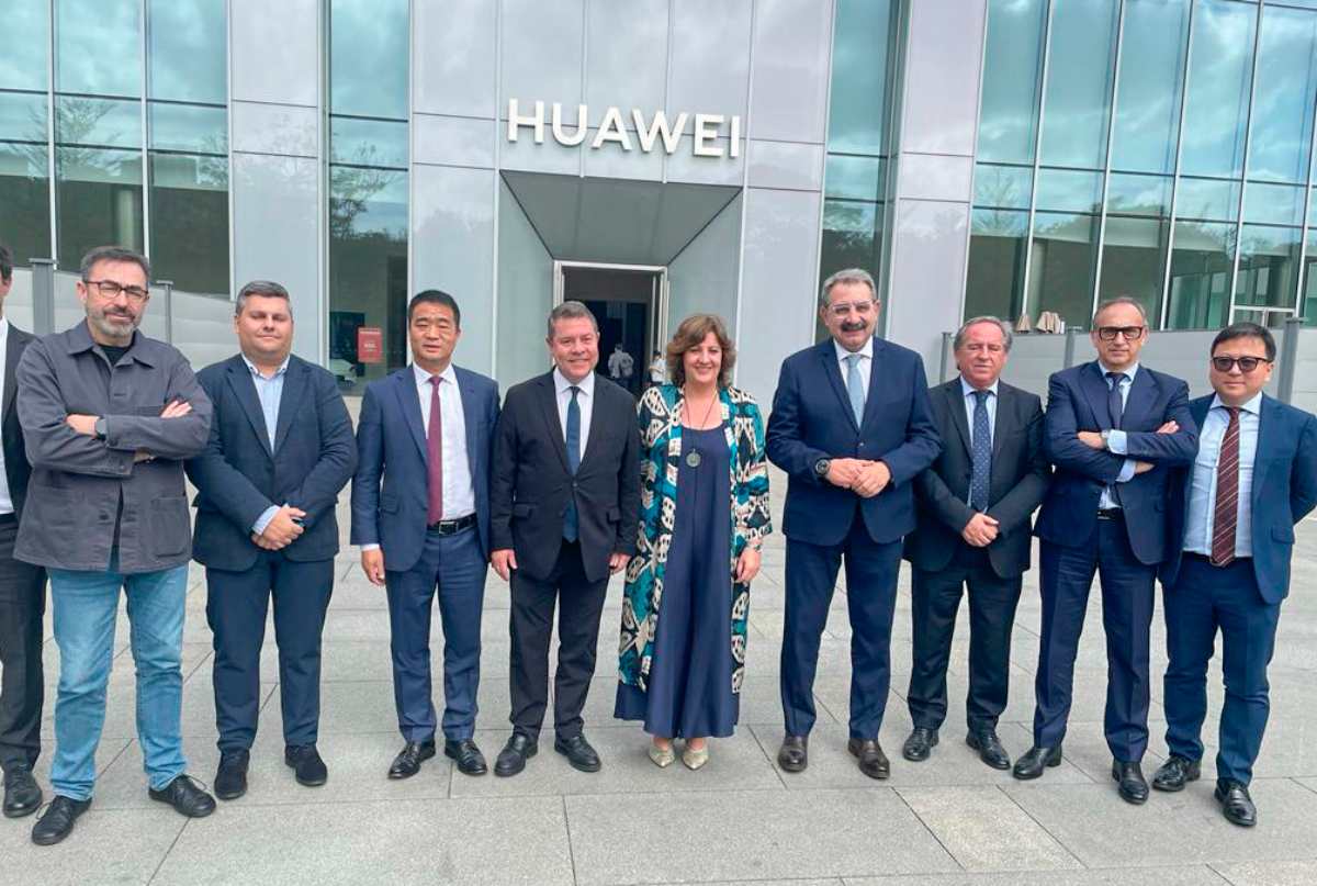 Visita de la delegación de CLM a la sede central de la tecnológica Huawei en la ciudad de Shenzhen