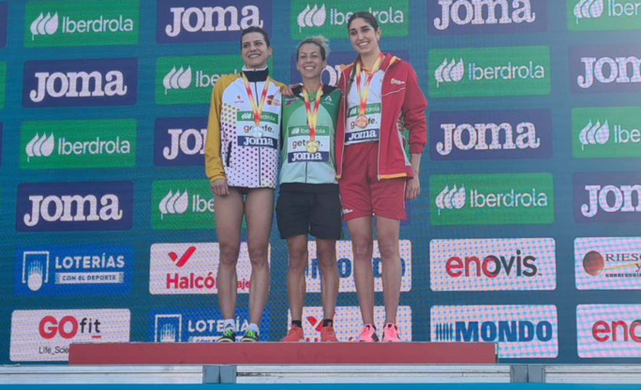 Irene Sánchez-Escribano. subcampeona de España de campo a través. Foto: RFEA.