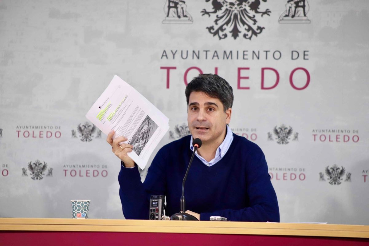 El portavoz del equipo de gobierno del Ayuntamiento de Toledo, Juanjo Alcalde.