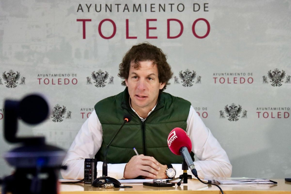 Rubén Lozano presentó la oferta deportiva en Toledo para este año.
