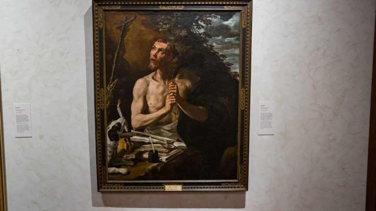 Imagen de uno de los cuadros de Luis Tristán en el Museo del Greco, en Toledo. Foto: EFE/Ismael Herrero.