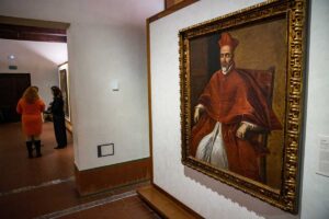 Imagen de uno de los cuadros de Luis Tristán en el Museo del Greco, en Toledo. Foto: EFE/Ismael Herrero.