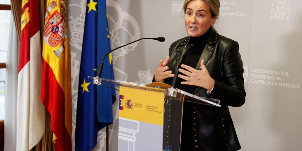 La delegada del Gobierno en Castilla-La Mancha, Milagros Tolón.