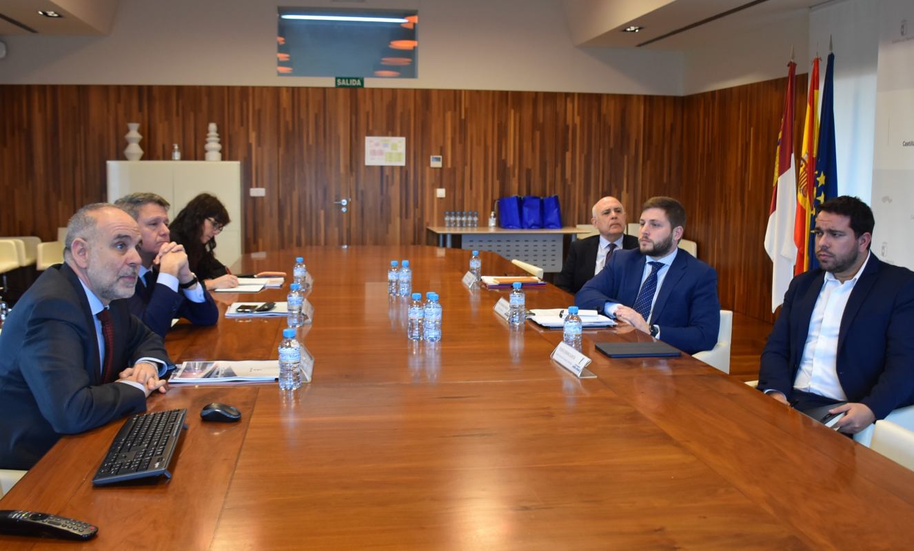 Nacho Hernando se reunió con el secretario de Estado de Transportes y Movilidad Sostenible.