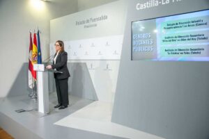 La portavoz del Gobierno de Castilla-La Mancha, Esther Padilla.