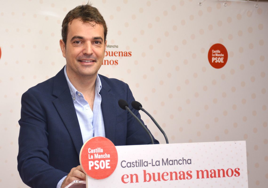 El viceportavoz del Grupo Municipal Socialista en el Ayuntamiento de Toledo, Pablo García.