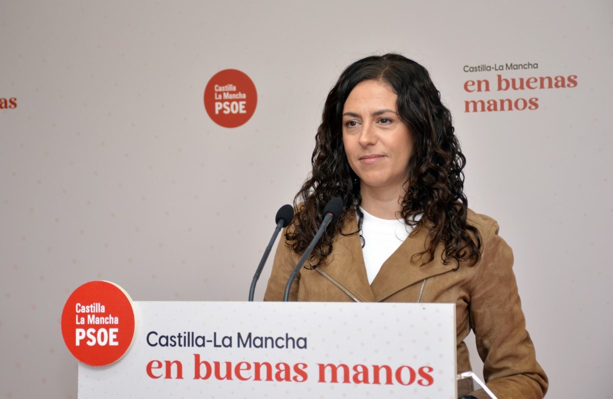 La portavoz del Grupo Municipal Socialista en el Ayuntamiento de Toledo, Noelia de la Cruz.