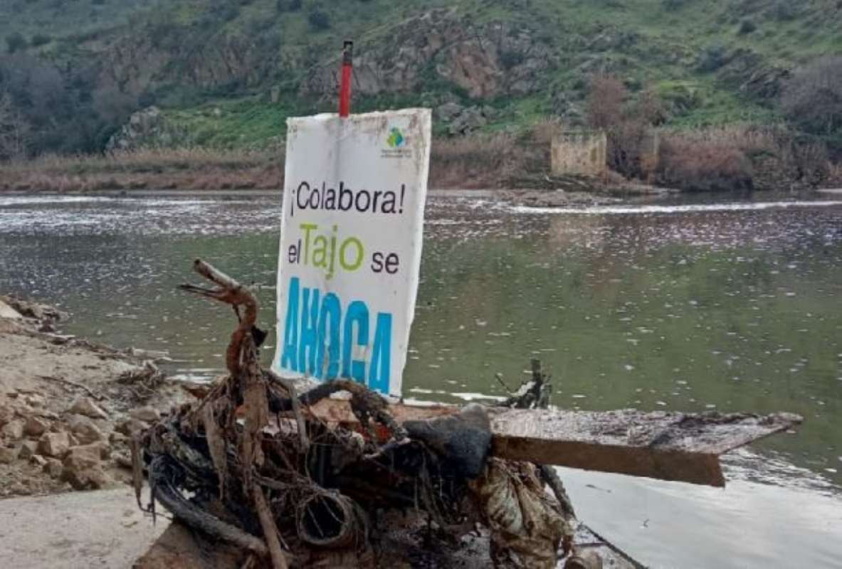 La Plataforma del Tajo dice que solo los Agentes Medioambientales la han escuchado. Foto: Plataforma.