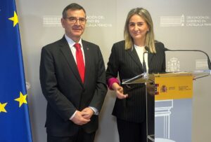 Milagros Tolón y Carlos Ángel Devia, valorando el impacto de las medidas del Gobierno de España en CLM.