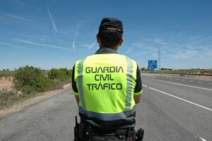 Imagen de un agente de la Guardia Civil de Tráfico