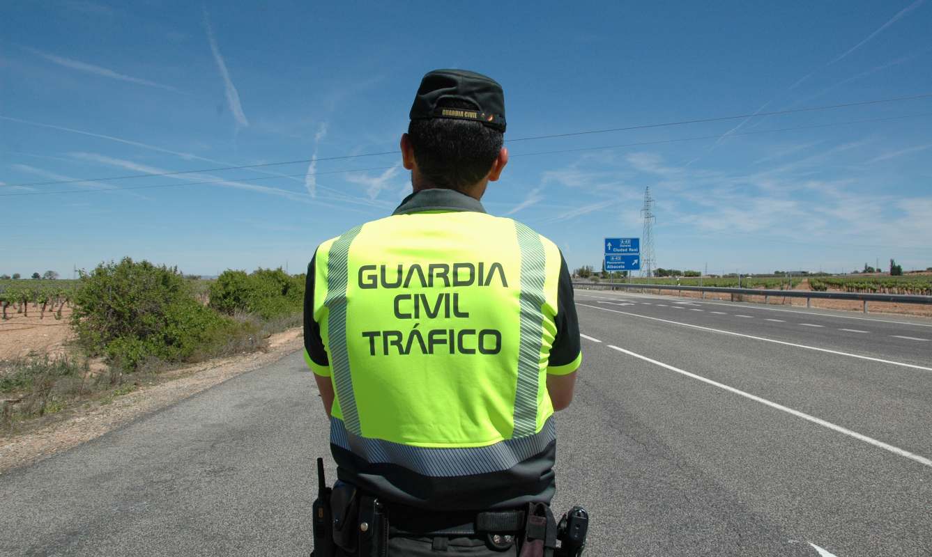 Imagen de un guardia civil de Tráfico.