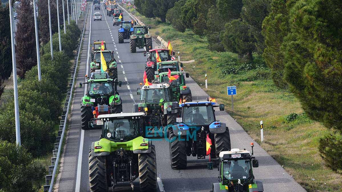 N-400 a la altura del Polígono de Toledo. Foto: Rebeca Arango.