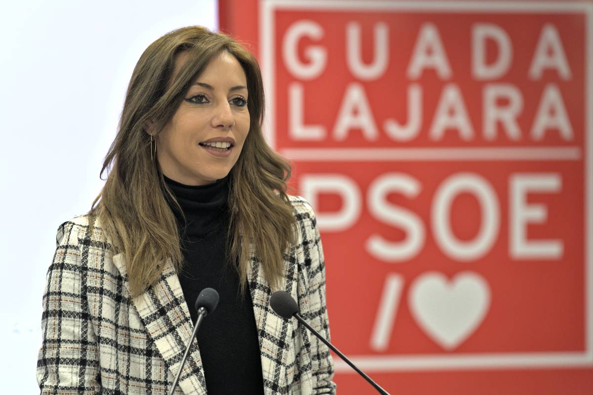 Lucía de Luz, portavoz del PSOE en el Ayuntamiento de Guadalajara