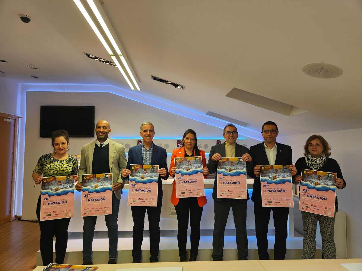 Presentación del Campeonato Regional de Natación de Invierno