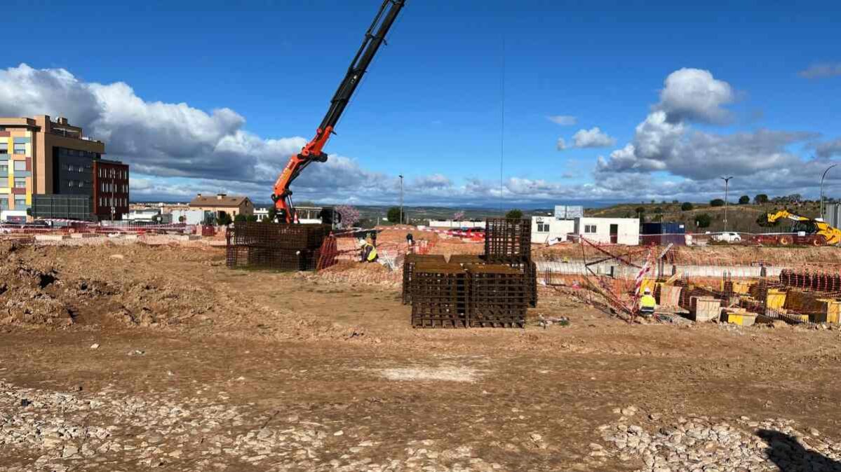 Obras del Parque de Bomberos de Guadalajara