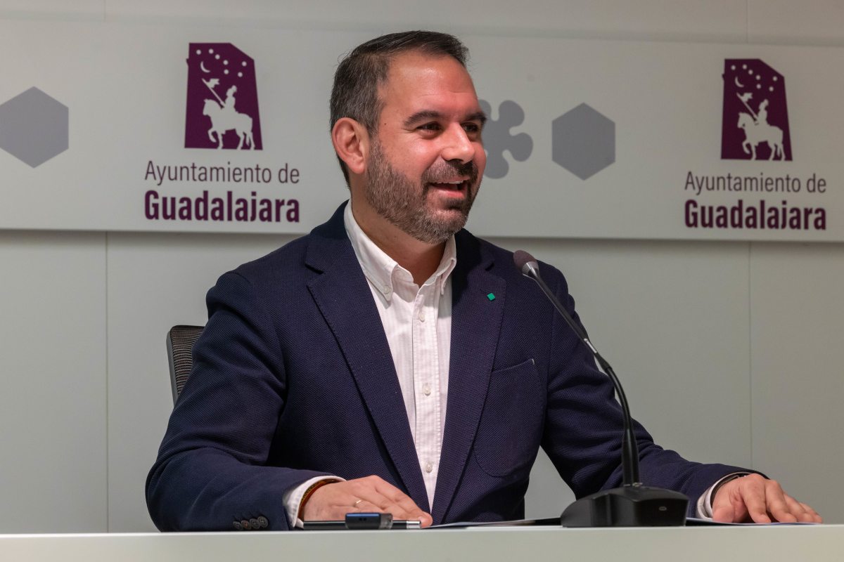 Santiago López, concejal de Infraestructuras de Guadalajara