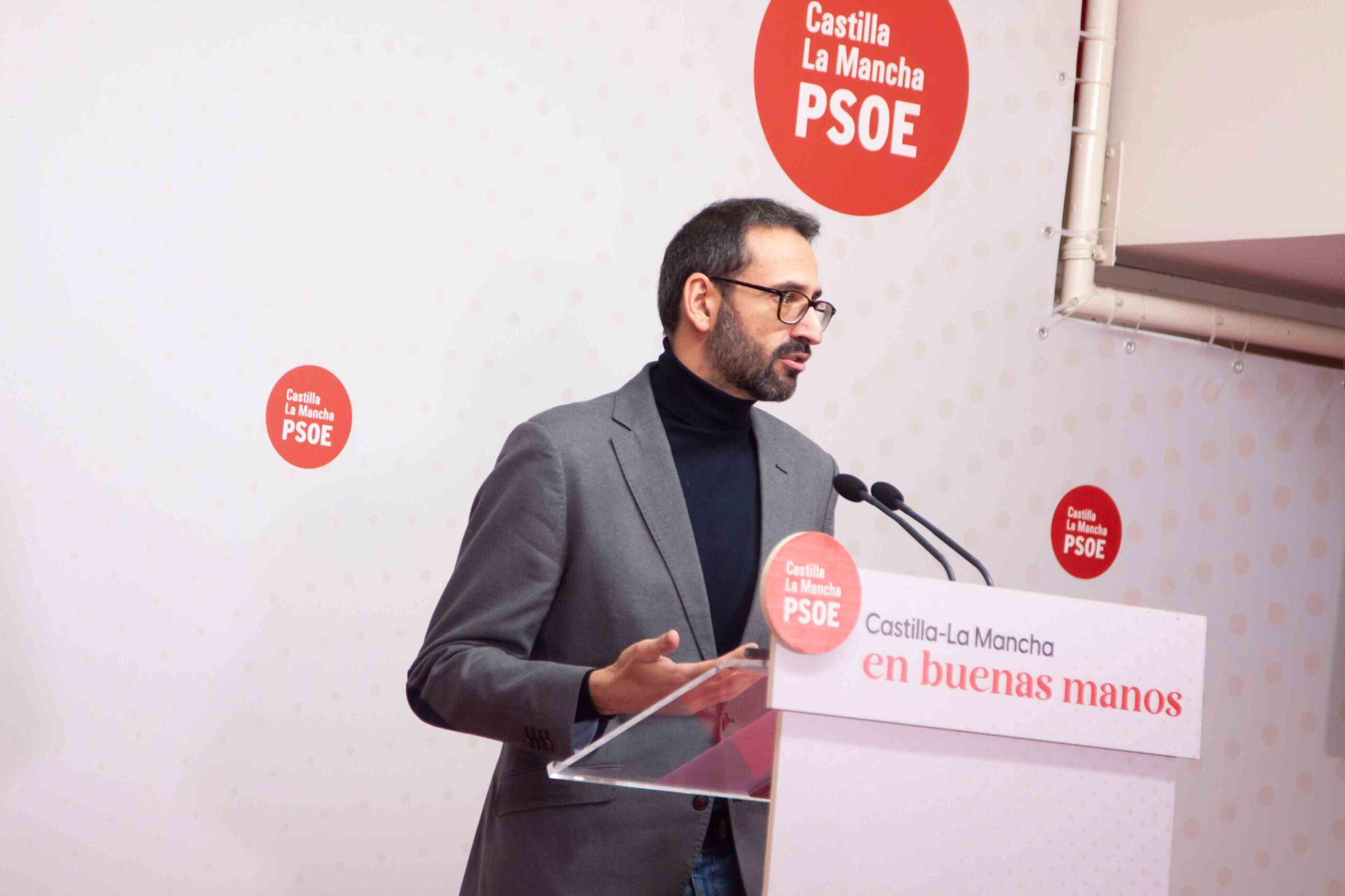 El secretario de Organización del PSOE de Castilla-La Mancha, Sergio Gutiérrez.