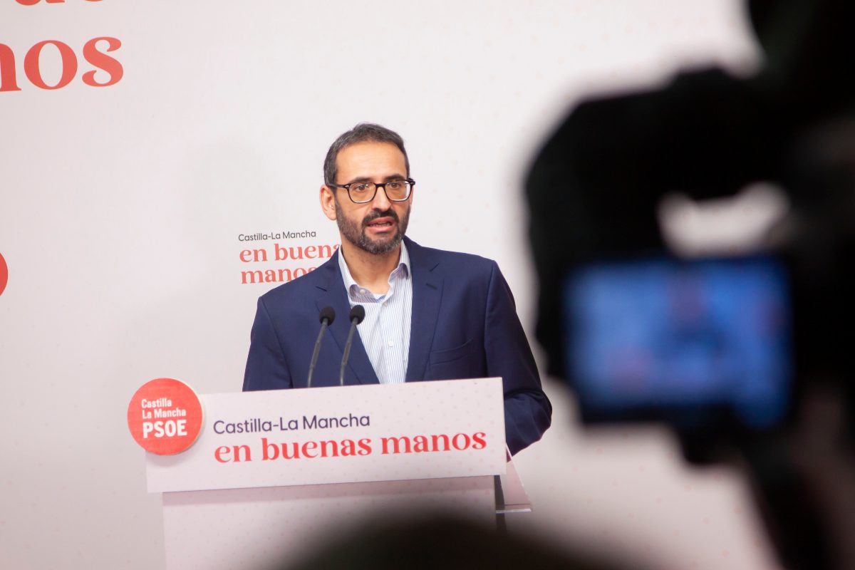 El secretario de Organización del PSOE de Castilla-La Mancha, Sergio Gutiérrez.