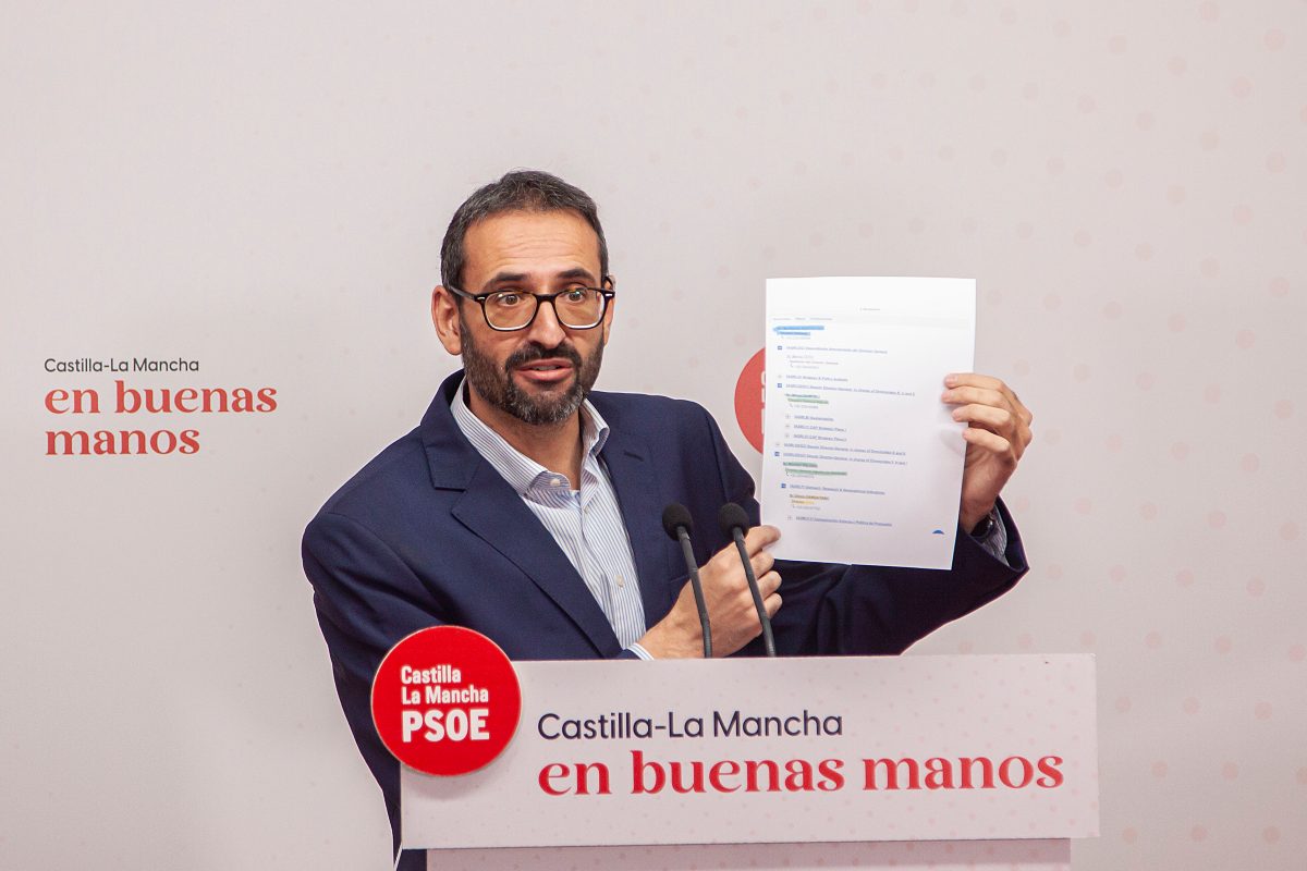 El secretario de Organización del PSOE de Castilla-La Mancha, Sergio Gutiérrez.