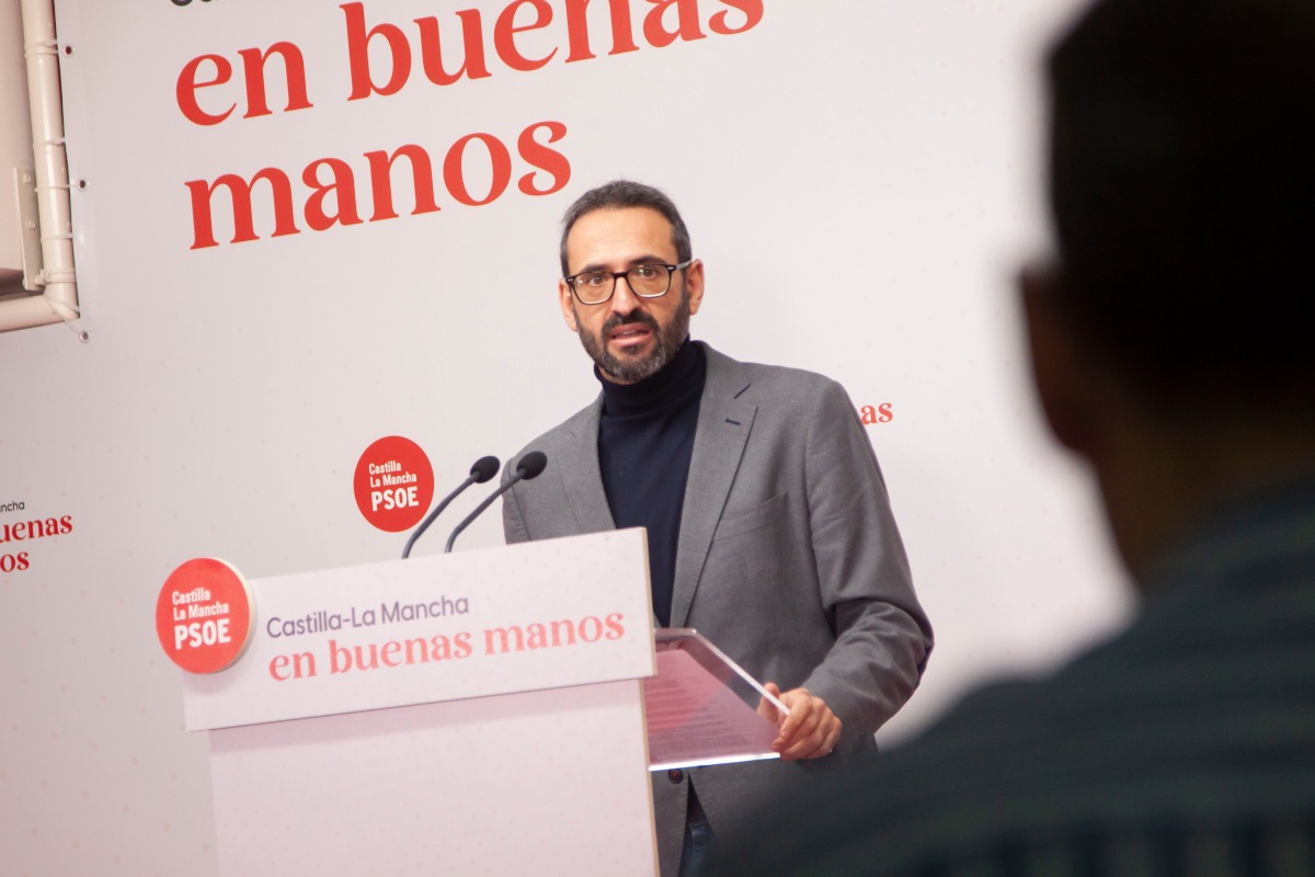 El secretario de Organización del PSOE de Castilla-La Mancha, Sergio Gutiérrez.