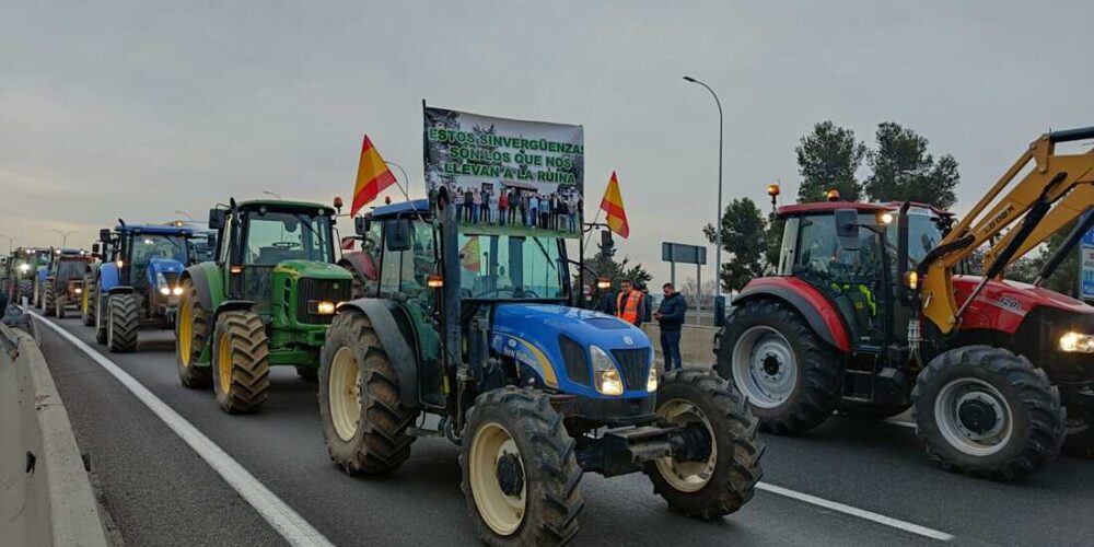 Tractorada de agricultores