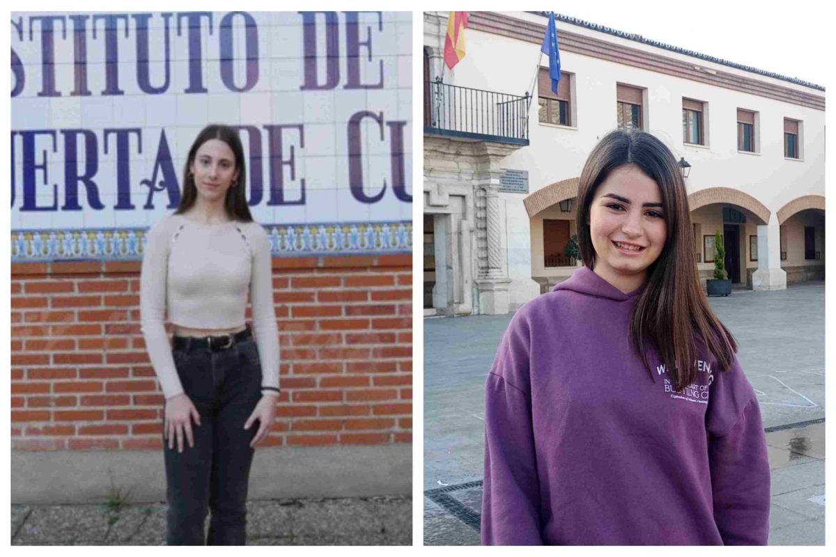 La talaverana Ainhoa (izquierda) y la villacañera María (derecha).