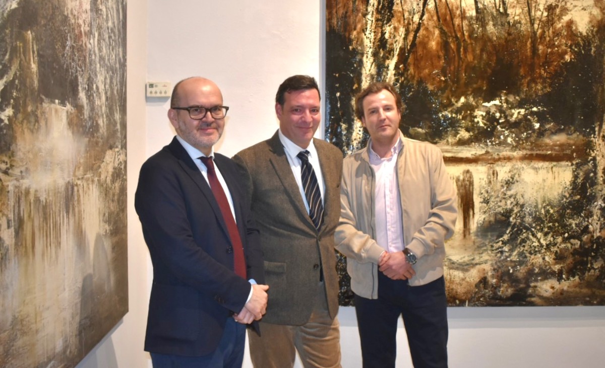 Inauguración de la exposición 'Lo ecléctico' del pintor albaceteño, José Callado