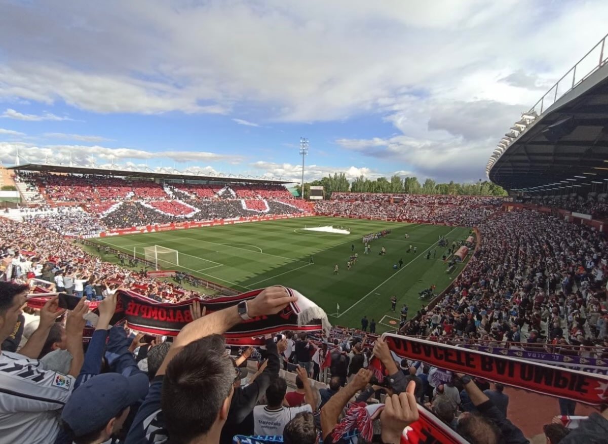 Estadio Carlos Belmonte. Imagen Albacete BP