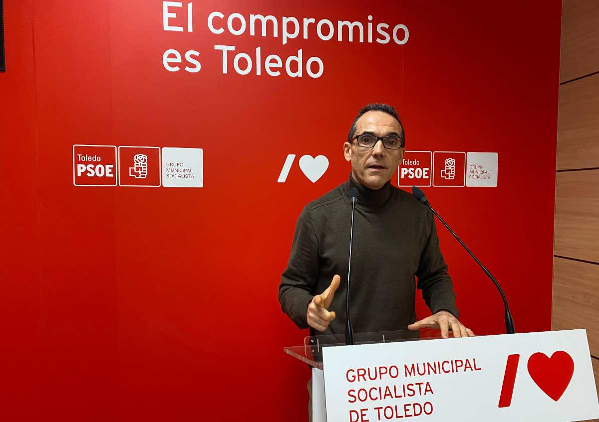 El concejal del PSOE en el Ayuntamiento de Toledo, Carlos Vega.