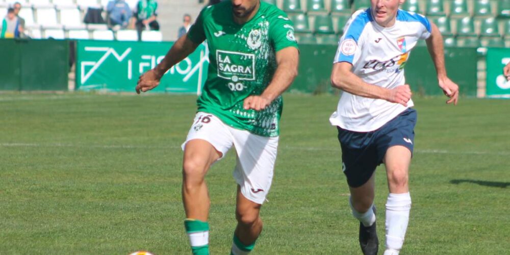 Lance del partido del Toledo frente al Hucarán de Balazote. Foto: CD Toledo.