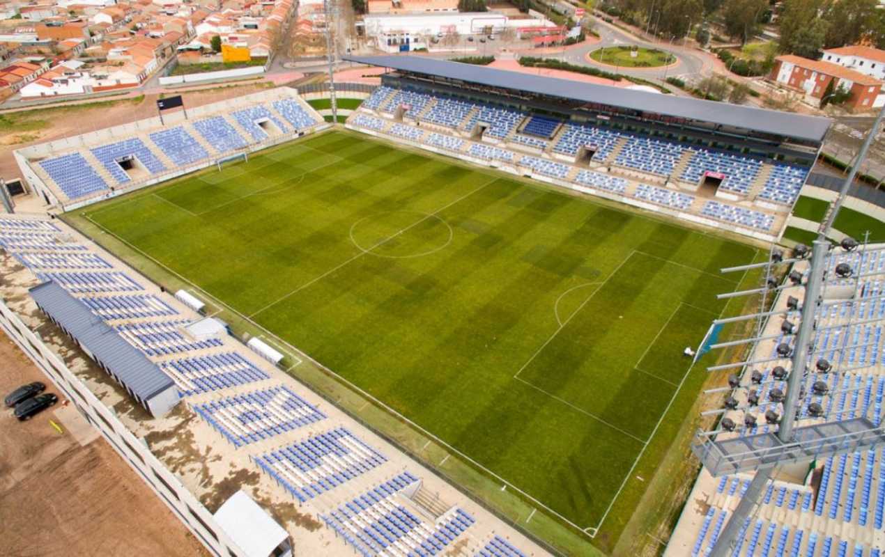 Nuevo Estadio Municipal Ciudad de Puertollano. Foto: Ayuntamiento de Puertollano.