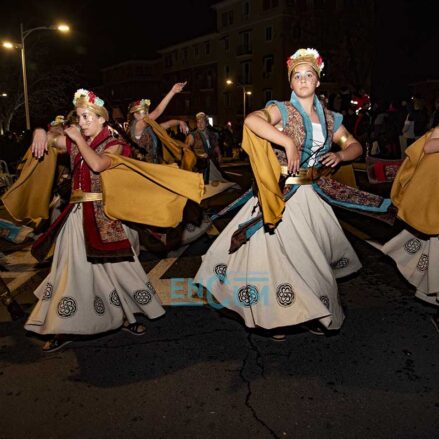 "Tesoros Godos", la comparsa ganadora del Carnaval de Toledo. Foto: Rebeca Arango.