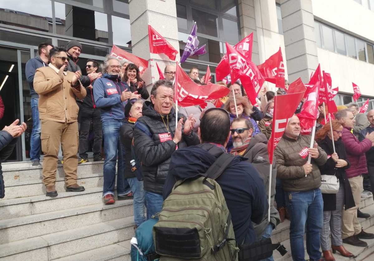 Fin del encierro de los agentes medioambientales.