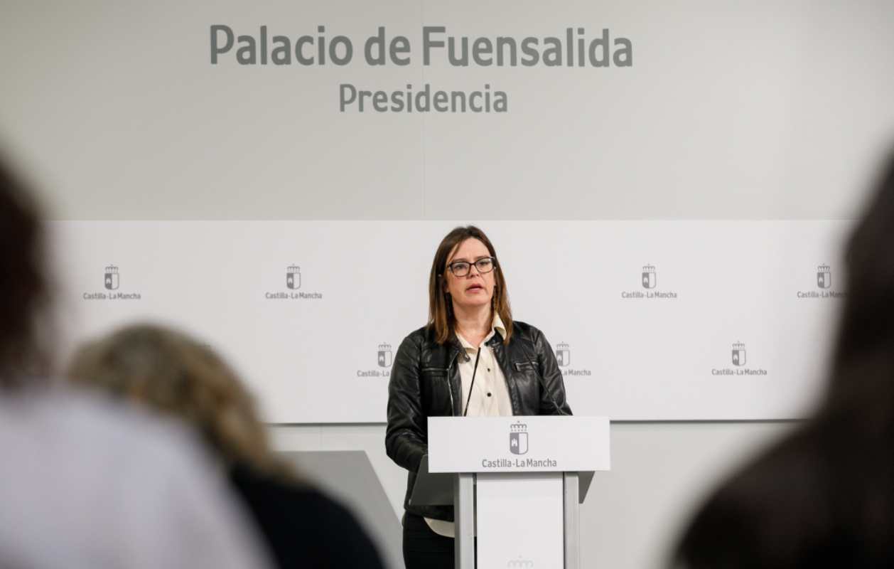 La consejera portavoz del Gobierno de Castilla-La Mancha, Esther Padilla.