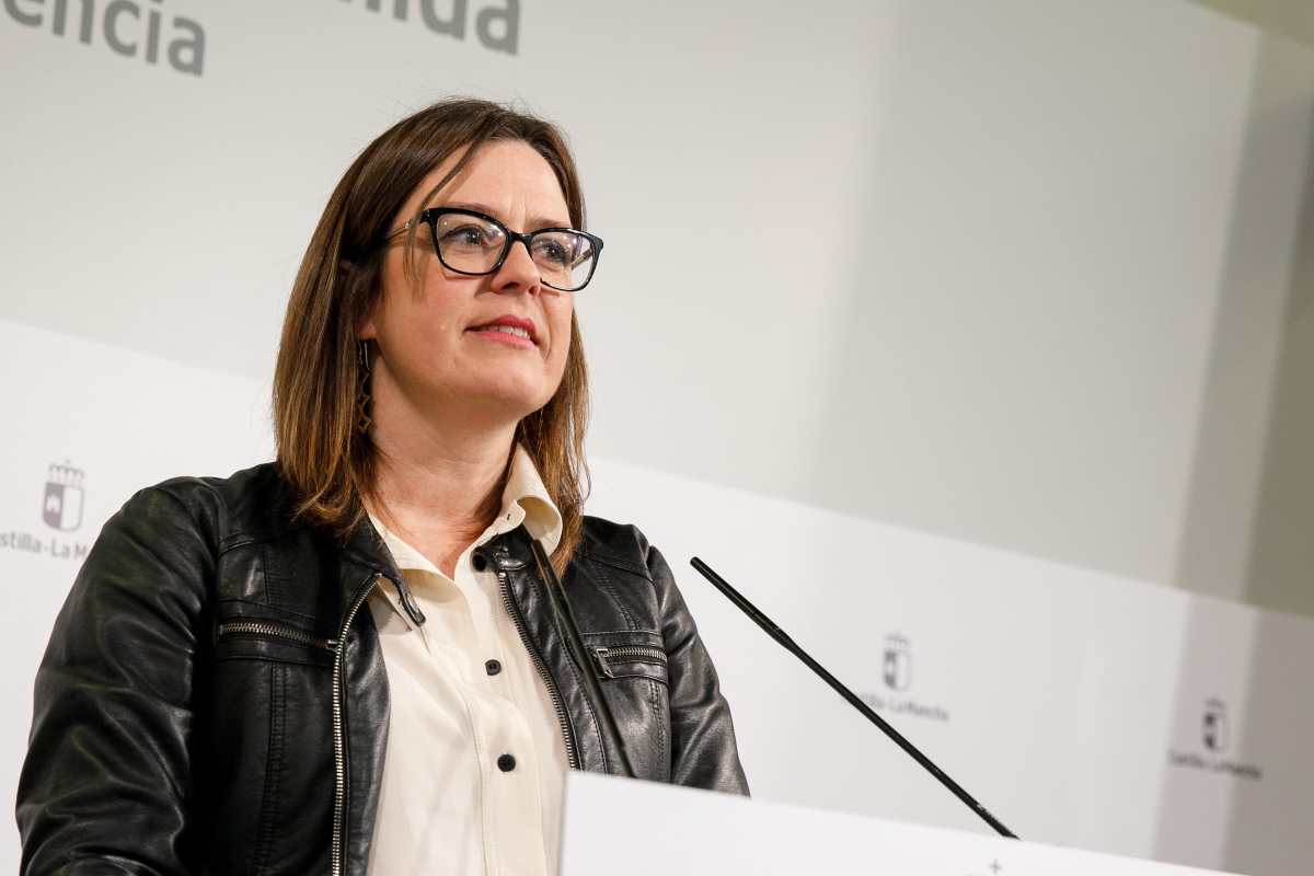 La consejera portavoz del Gobierno de Castilla-La Mancha, Esther Padilla.