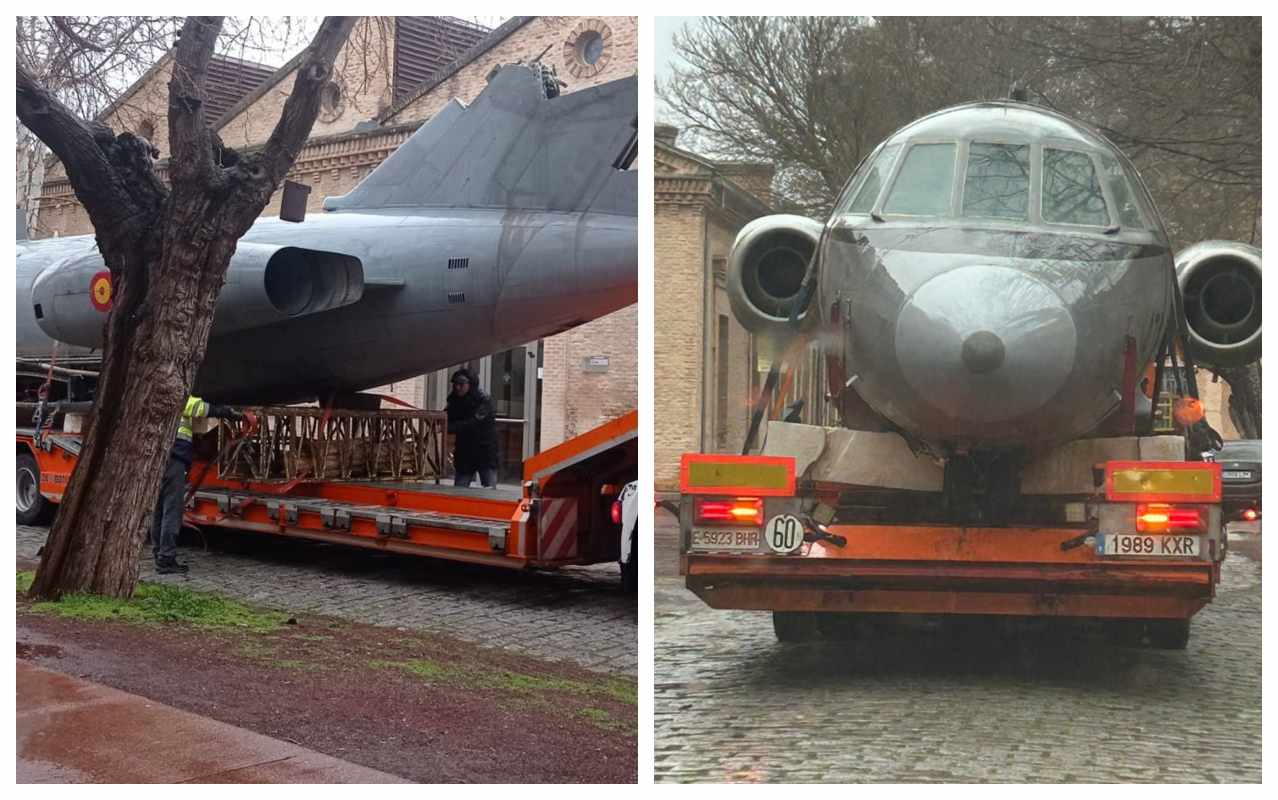 El Falcon TM.11 que ha recibido la UCLM del Ministerio de Defensa.