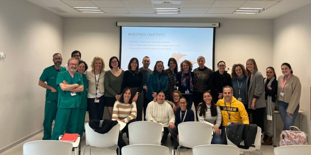 Equipo que participa en el Programa de Trasplante Hepático del Sescam.