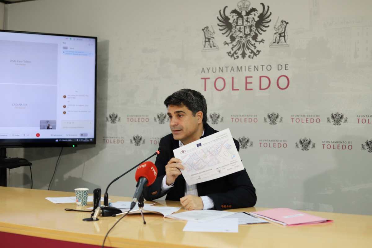 El portavoz del Gobierno local de Toledo, Juanjo Alcalde.