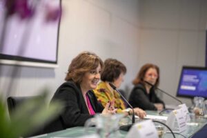 La consejera de Economía, Empresas y Empleo, Patricia Franco.