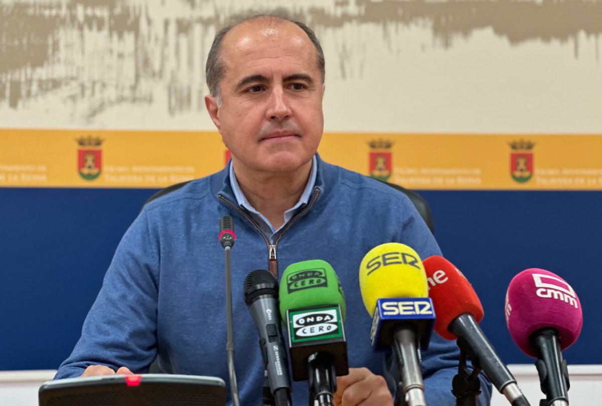 El portavoz del Gobierno de Talavera de la Reina, Jesús García Barroso. Foto: Ayuntamiento de Talavera