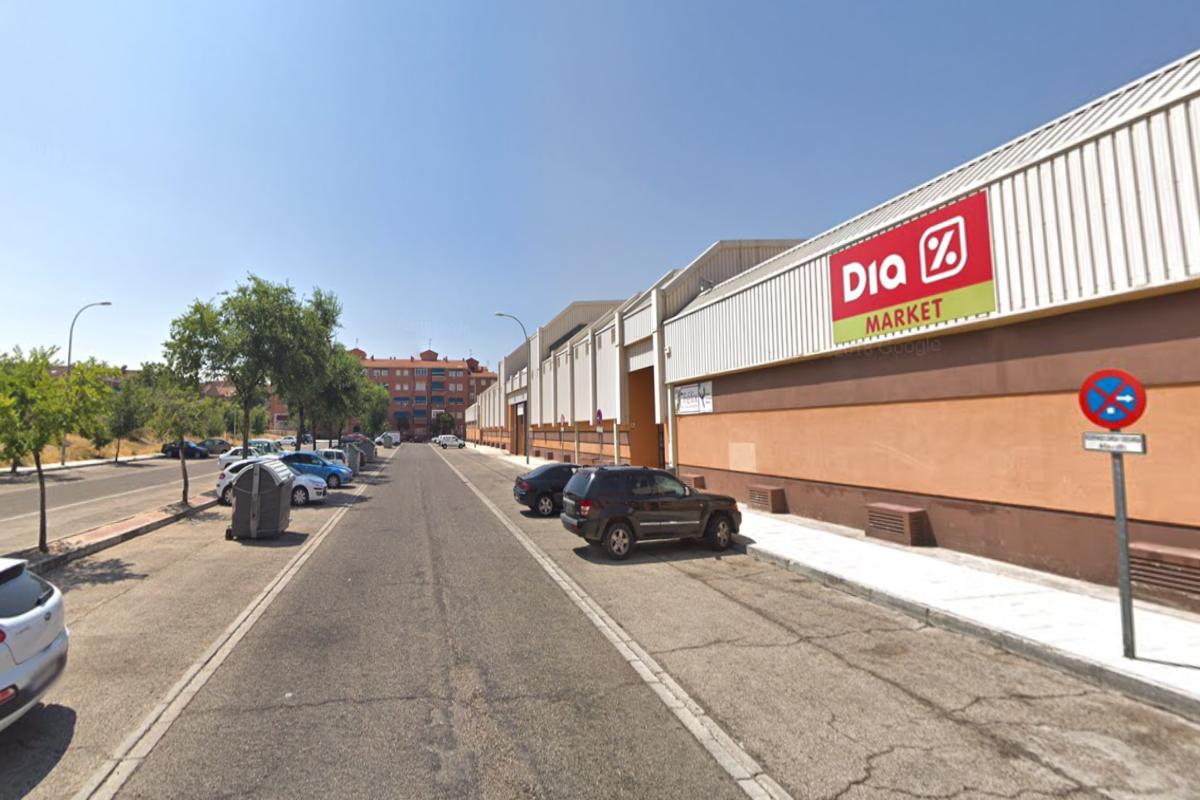 El robo ha ocurrido en un supermercado de la calle Río Alberche.