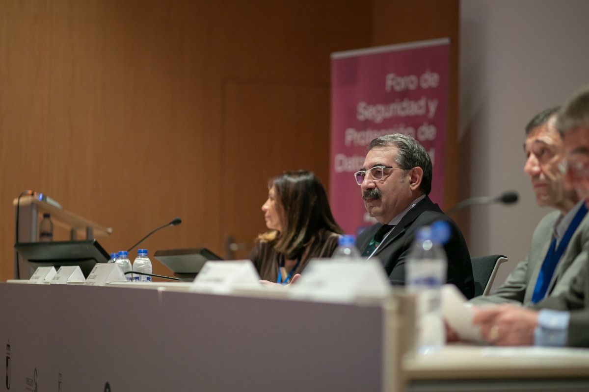 Jesús Fernández Sanz, en el Foro de Seguridad y Protección de Datos de Salud.