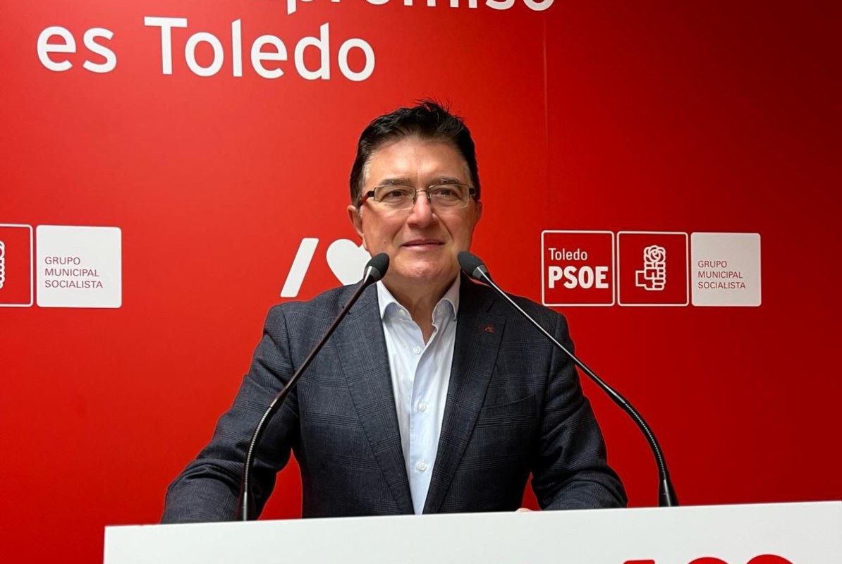 Teo García, concejal socialista en el Ayuntamiento de Toledo.