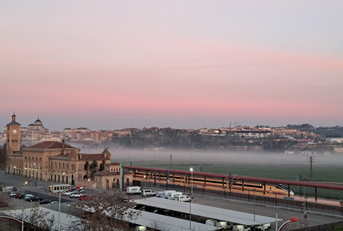 Amanecer en Toledo.