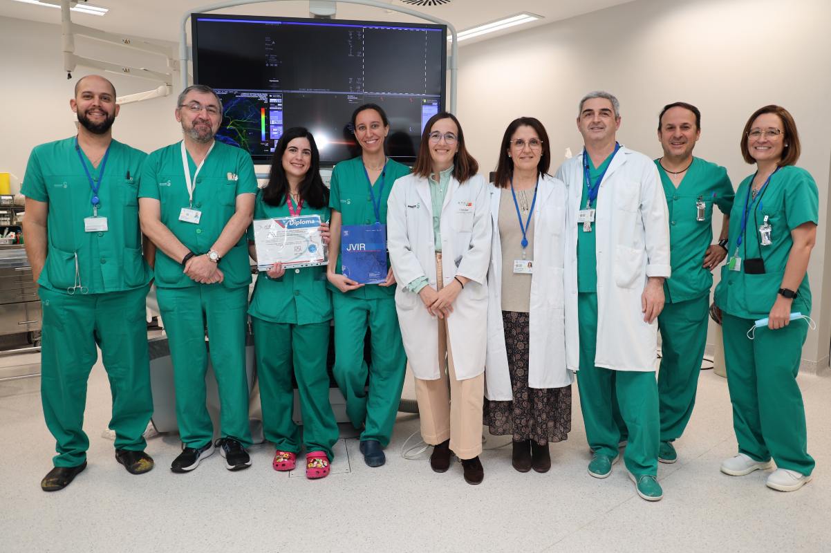 Unidad de Radiología Intervencionista del Hospital de Toledo.